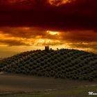 Atardecer en Ronda , La serrania