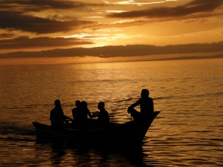 ATARDECER EN SAN ANTONIO DEL GOLFO (VENEZUELA)