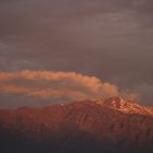 Atardecer en Santiago de Chile