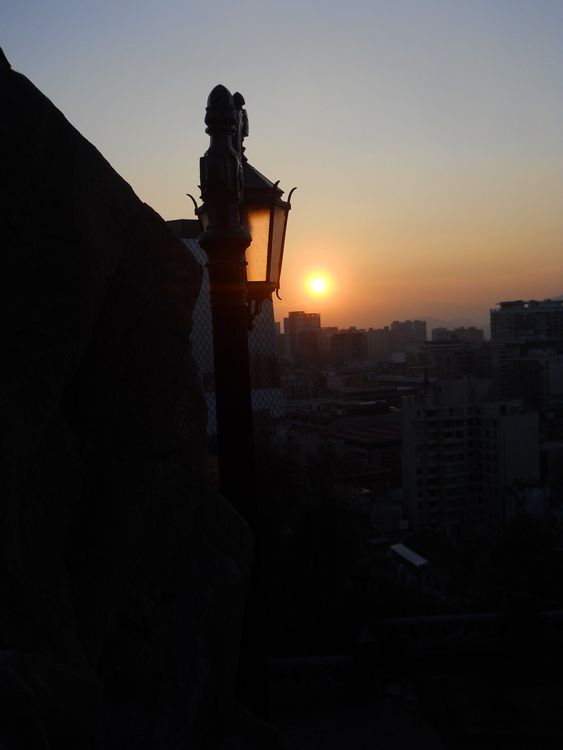 Atardecer en Santiago de Chile II