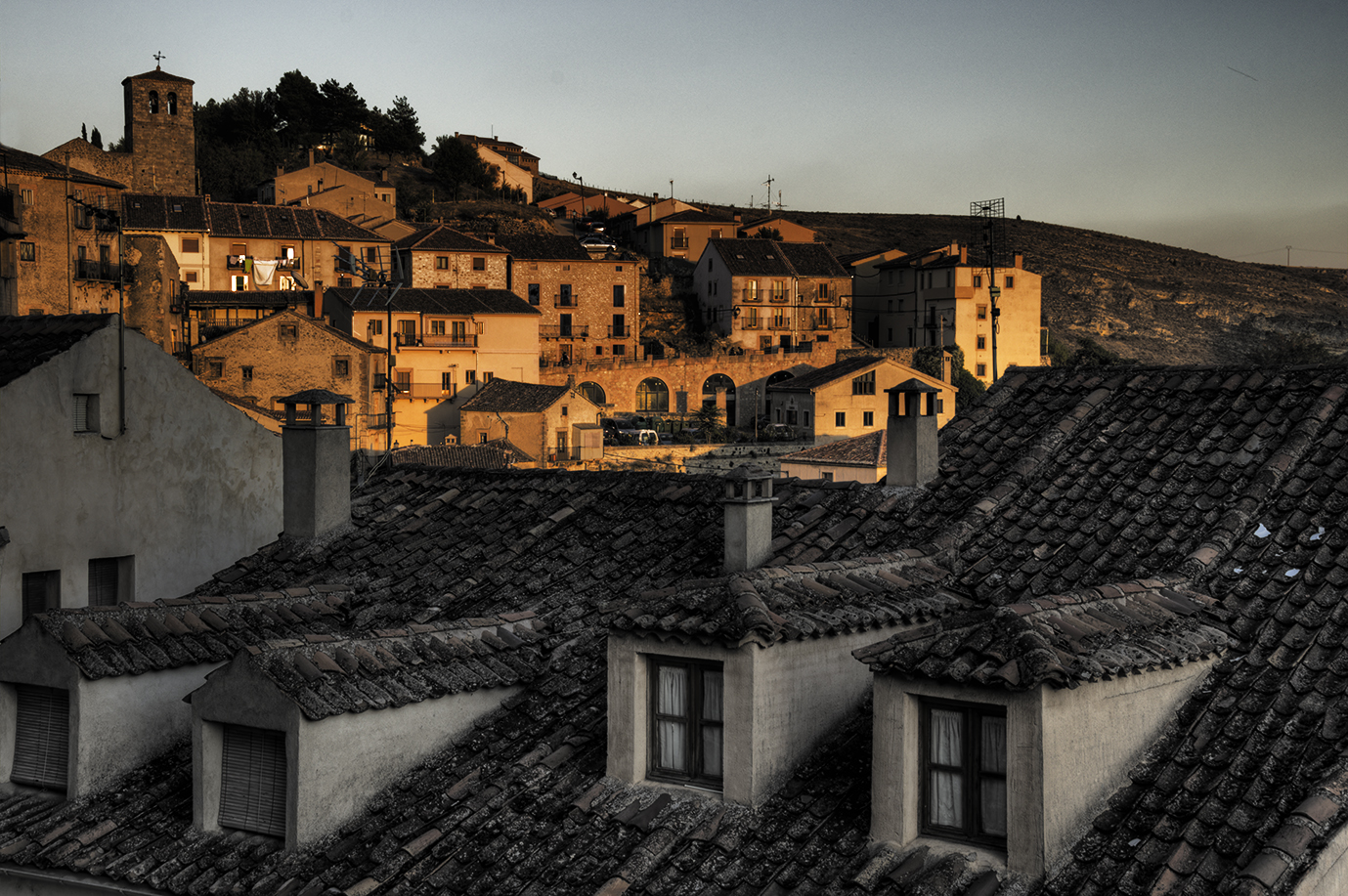 Atardecer en Sepulveda