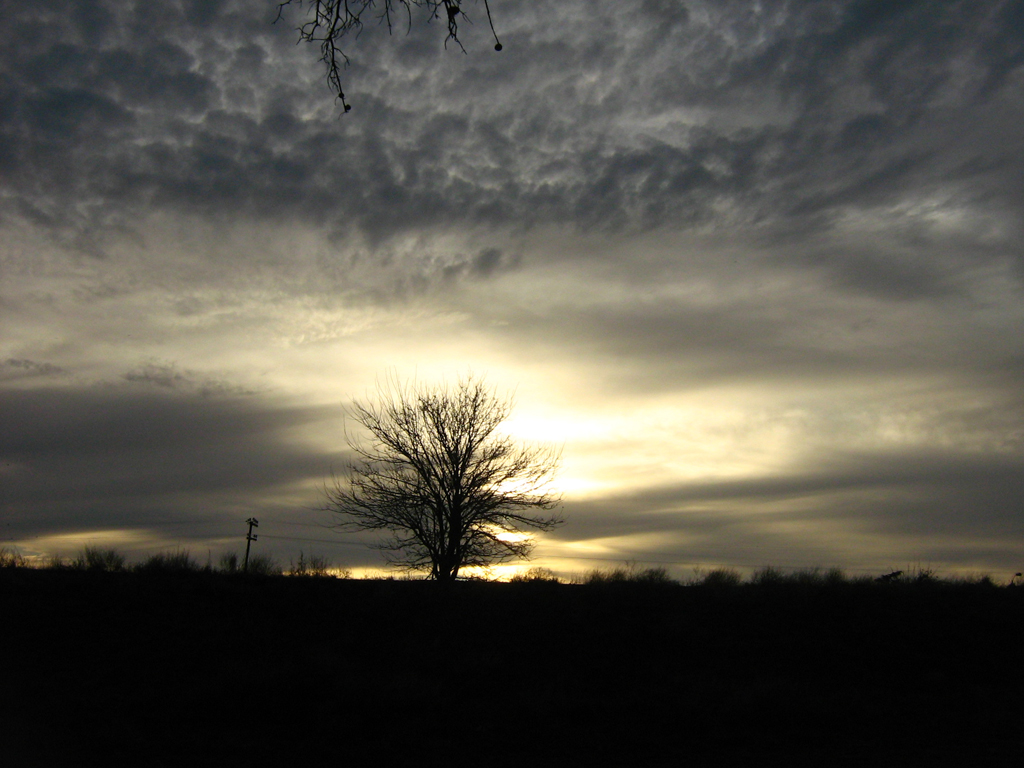 Atardecer en Sierra de la Ventana