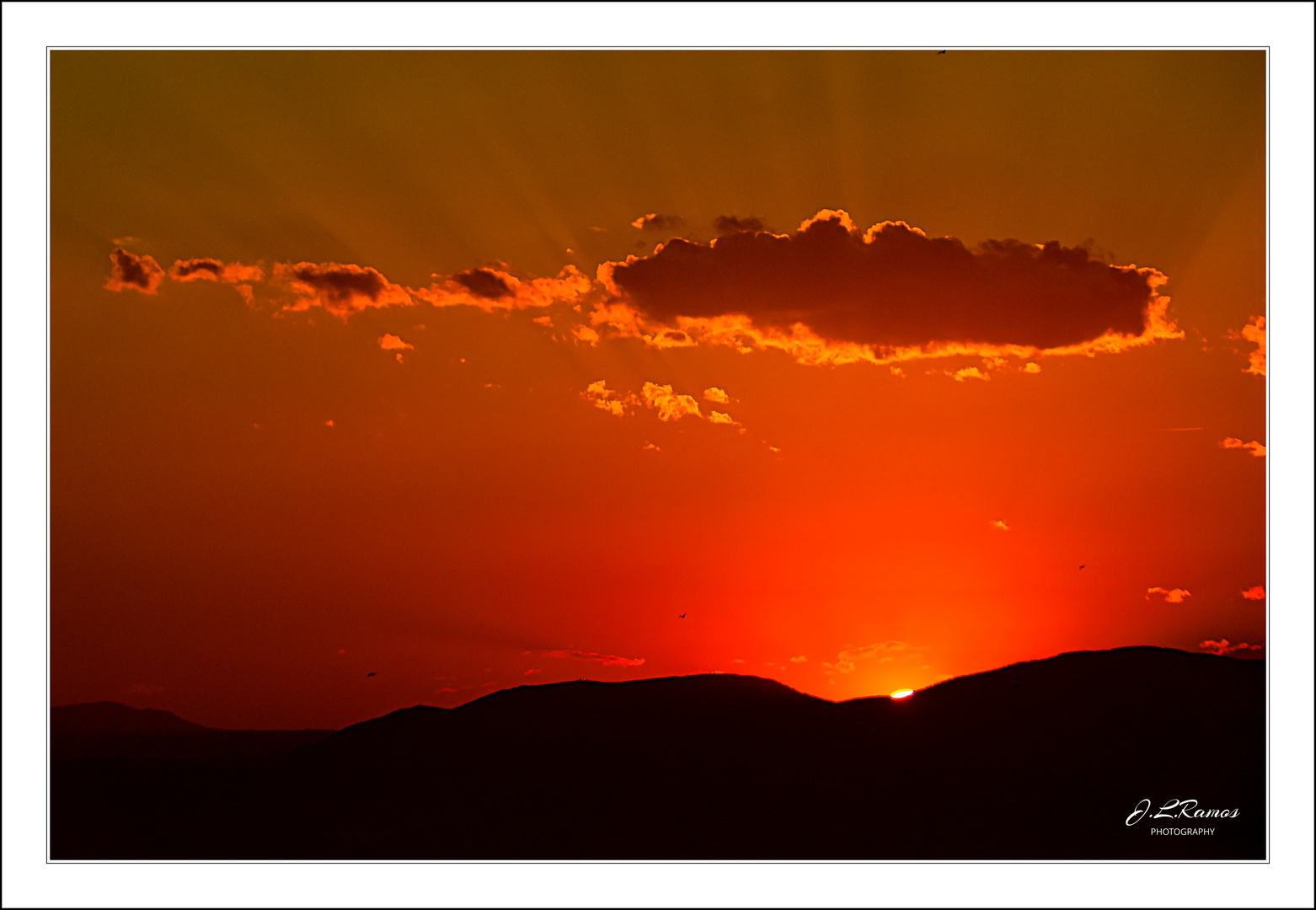 ATARDECER EN SIERRA NEVADA