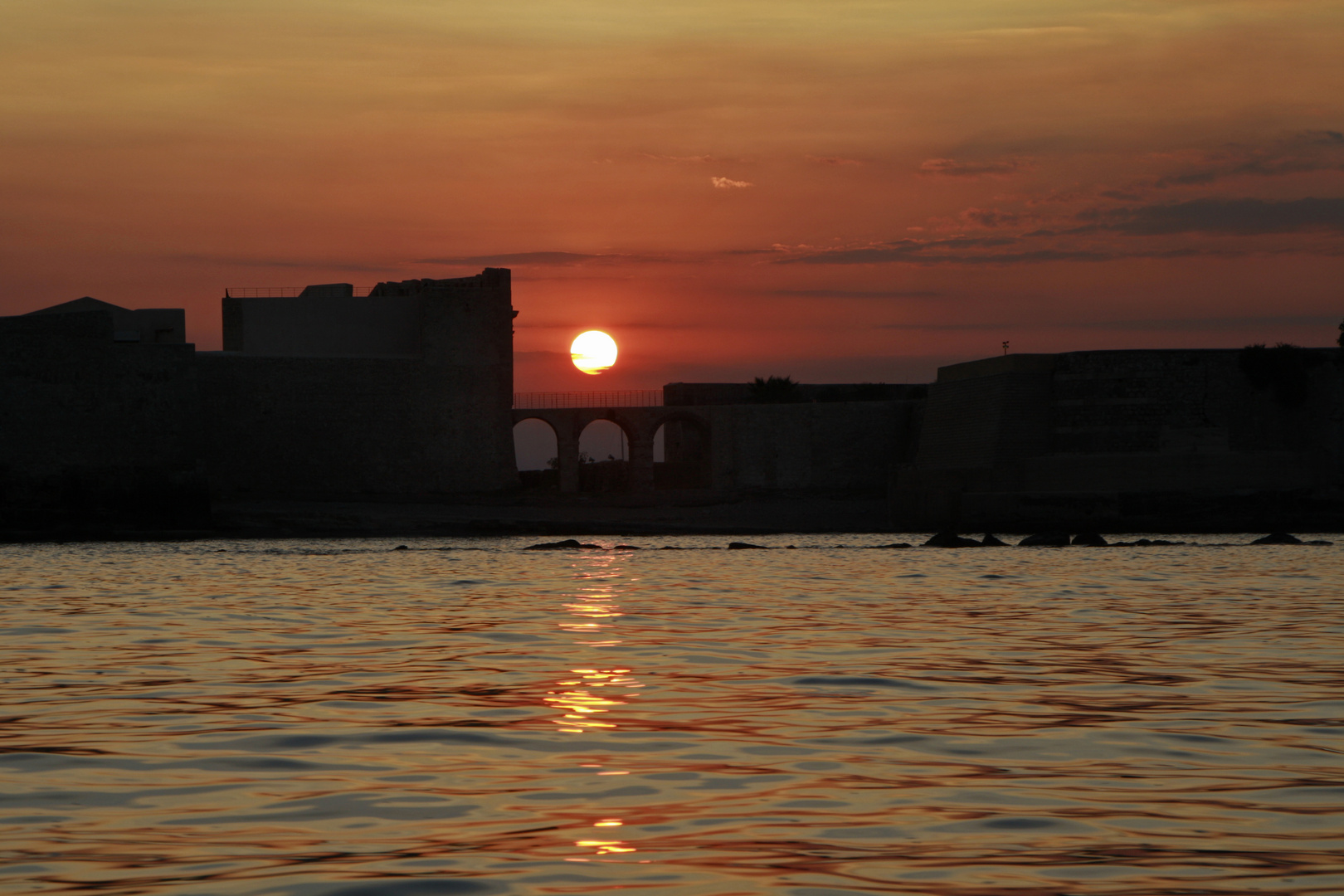 Atardecer en Siracusa