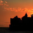 Atardecer en Sitges