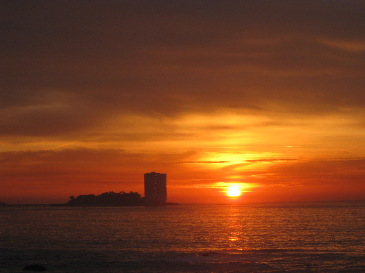 Atardecer en Toralla