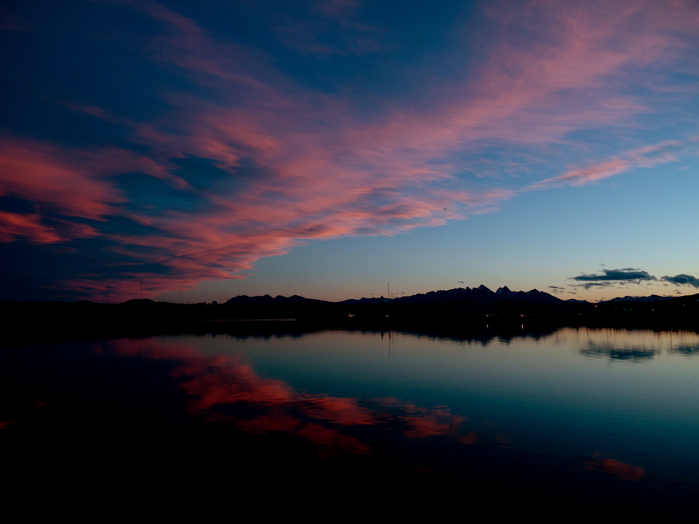 Atardecer en Ushuaia