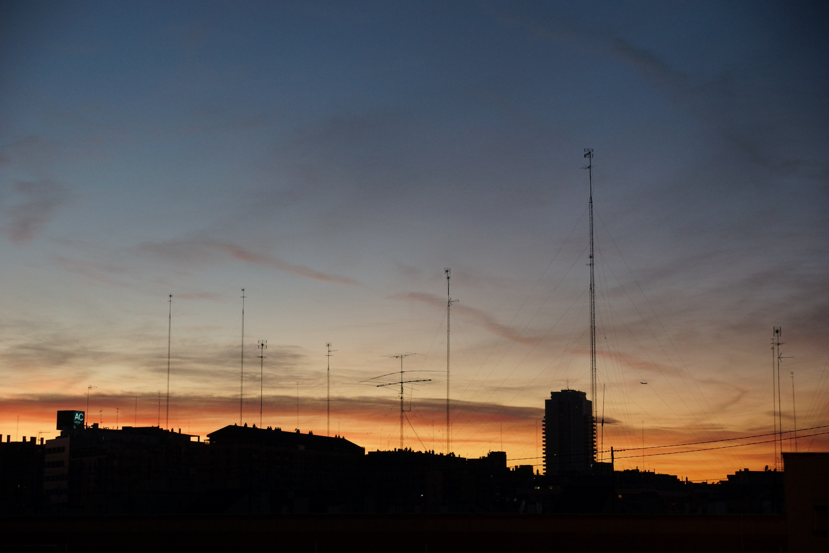 Atardecer en Valencia 22/12/2011 ( 2)