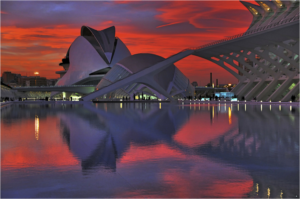 Atardecer en Valencia III