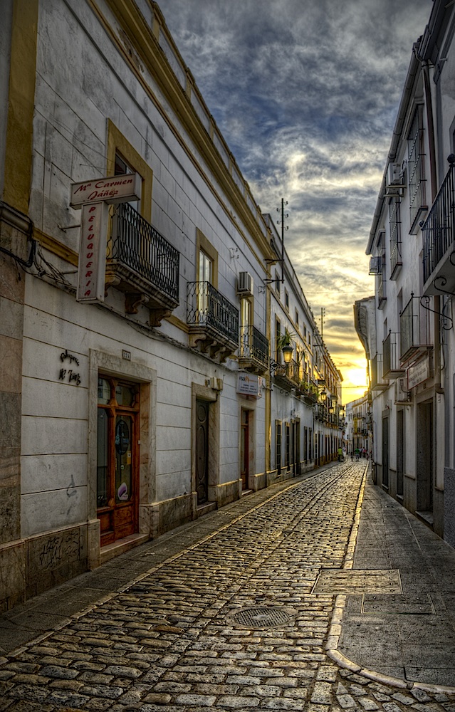 Atardecer en Zafra