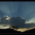 Atardecer entre nubes