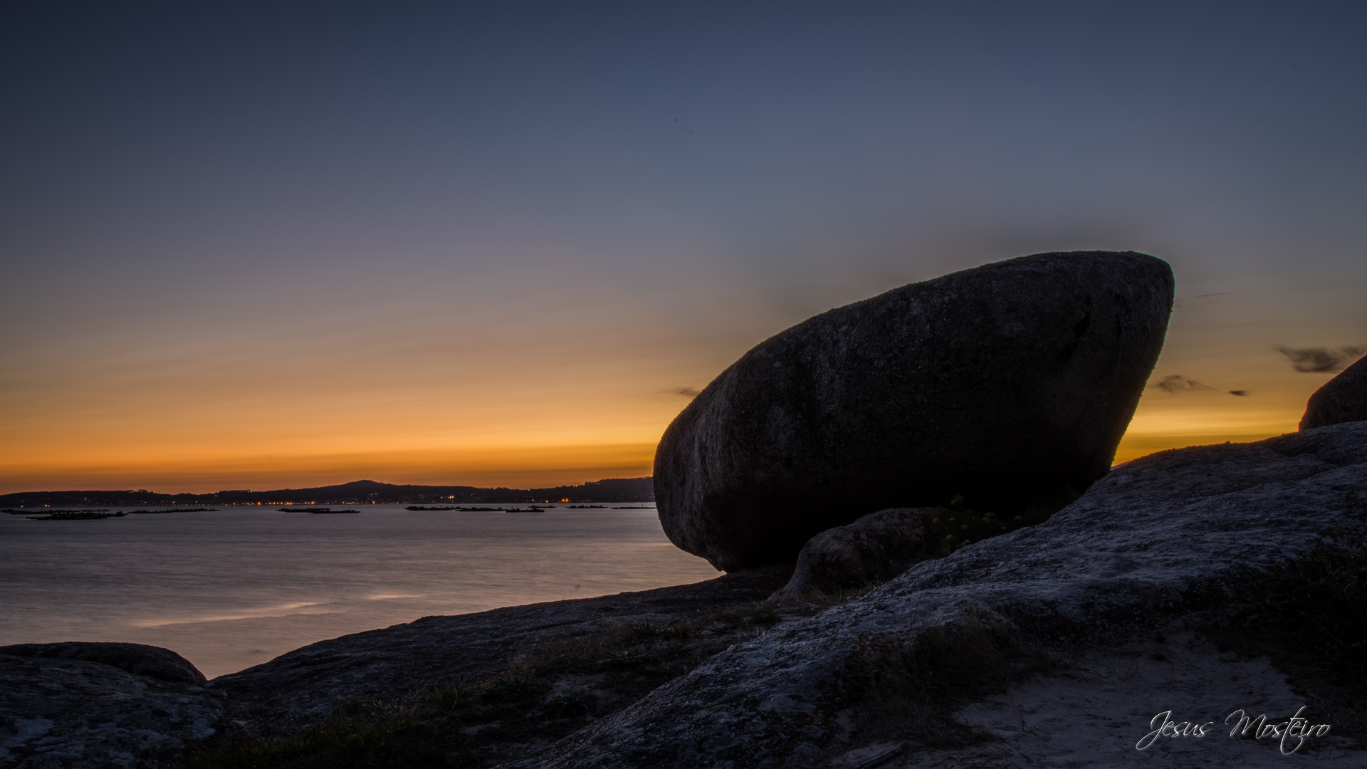 Atardecer, Isla de Arousa, Galicia