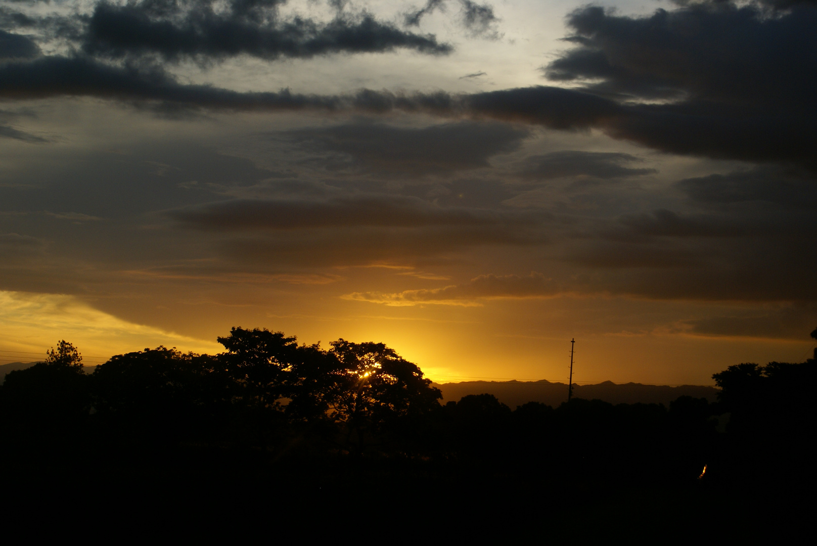 ATARDECER LLANERO EN VENEZUELA