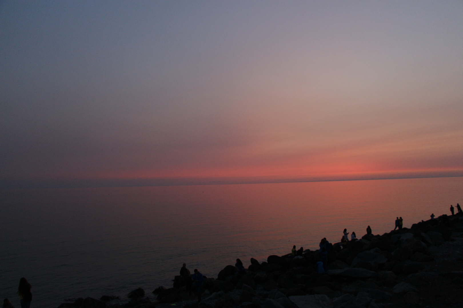 Atardecer, Mar Negro