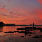 Atardecer , museo del mar de VIGO