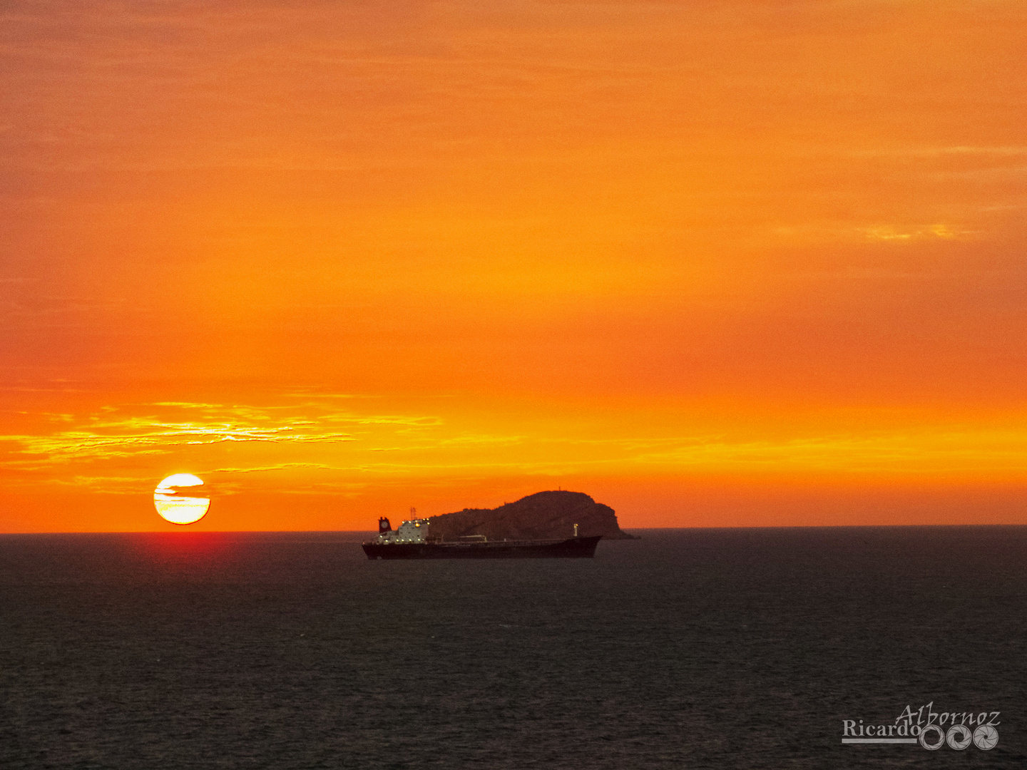 Atardecer Naranja