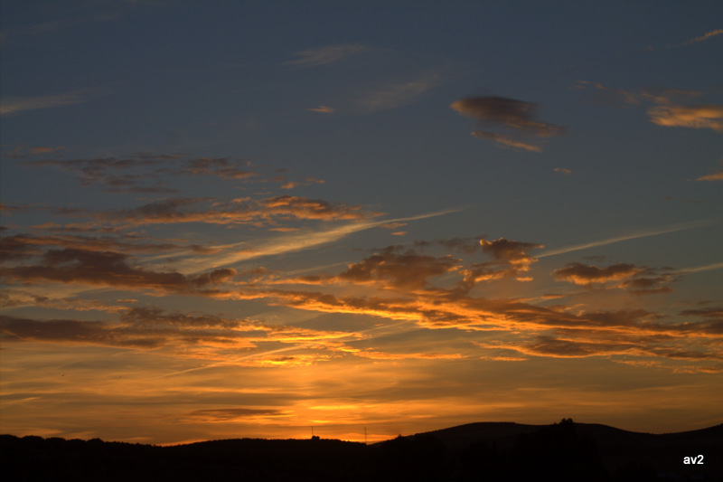 atardecer otoñal