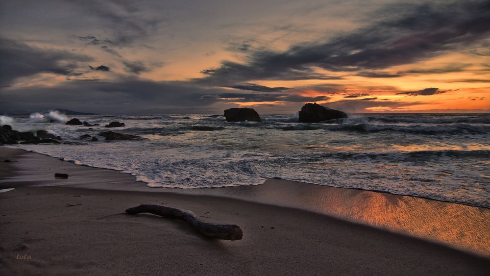 Atardecer, para Lola Díaz