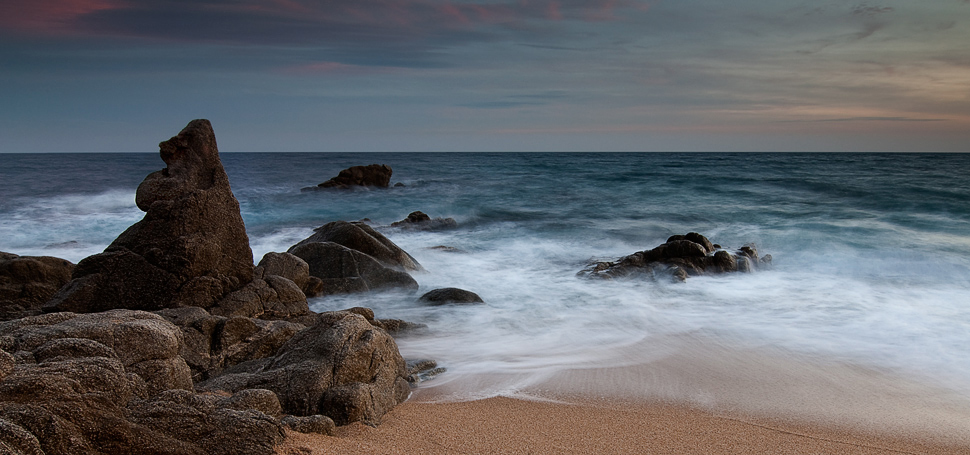 atardecer playa de aro