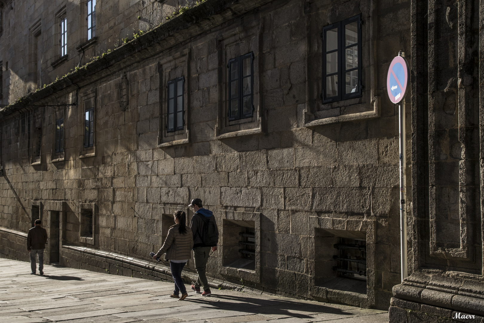 Atardecer primaveral en Compostela