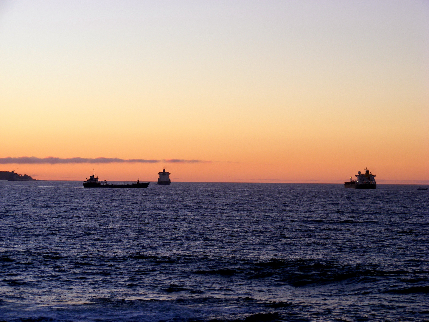 Atardecer Puerto Valparaiso