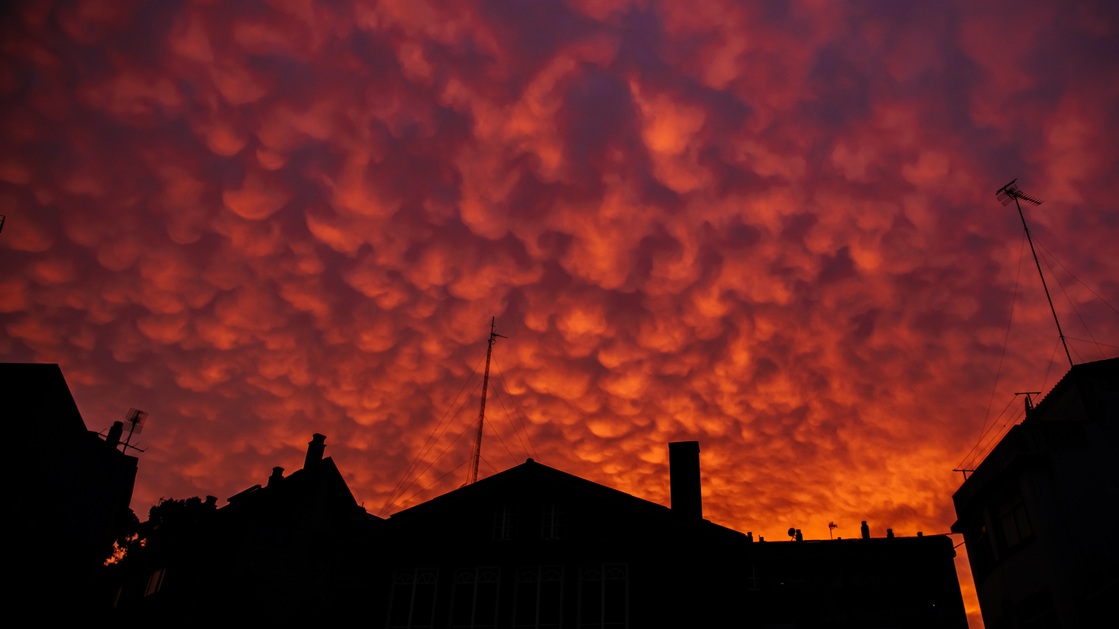 Atardecer rojo