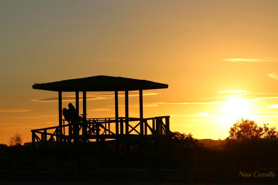 Atardecer romántico