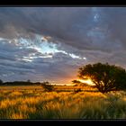 Atardecer tormentoso