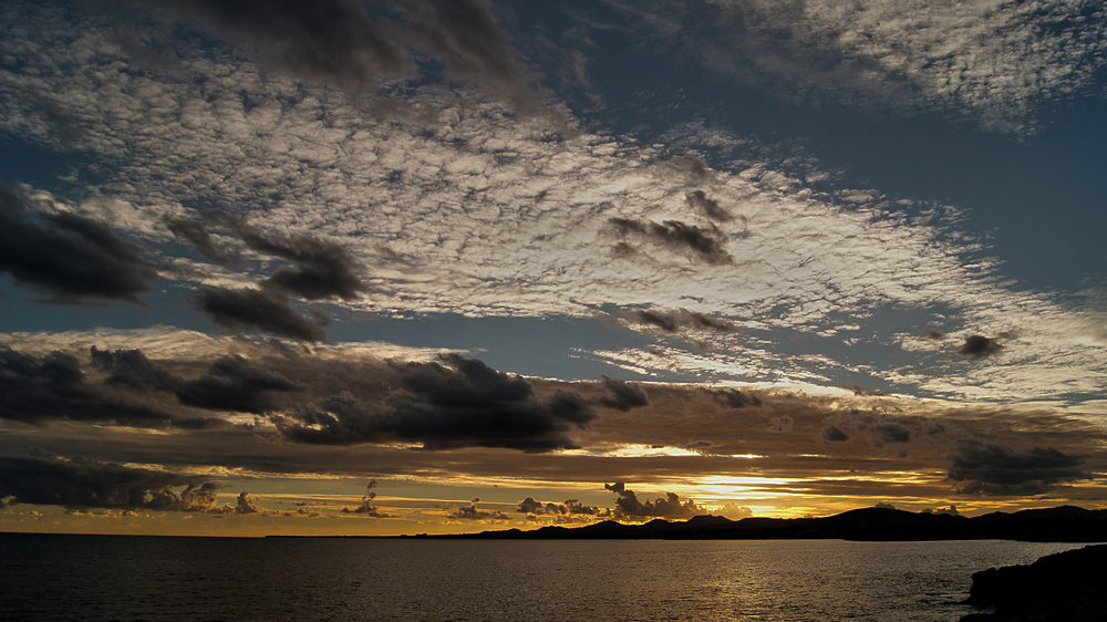 ATARDECER Y EL CIELO