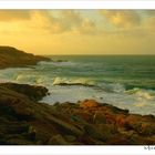 Atardecer y Olas en A Coruña