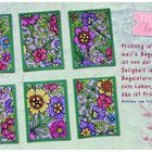 ATC Card‘s „ Hallo Frühling“