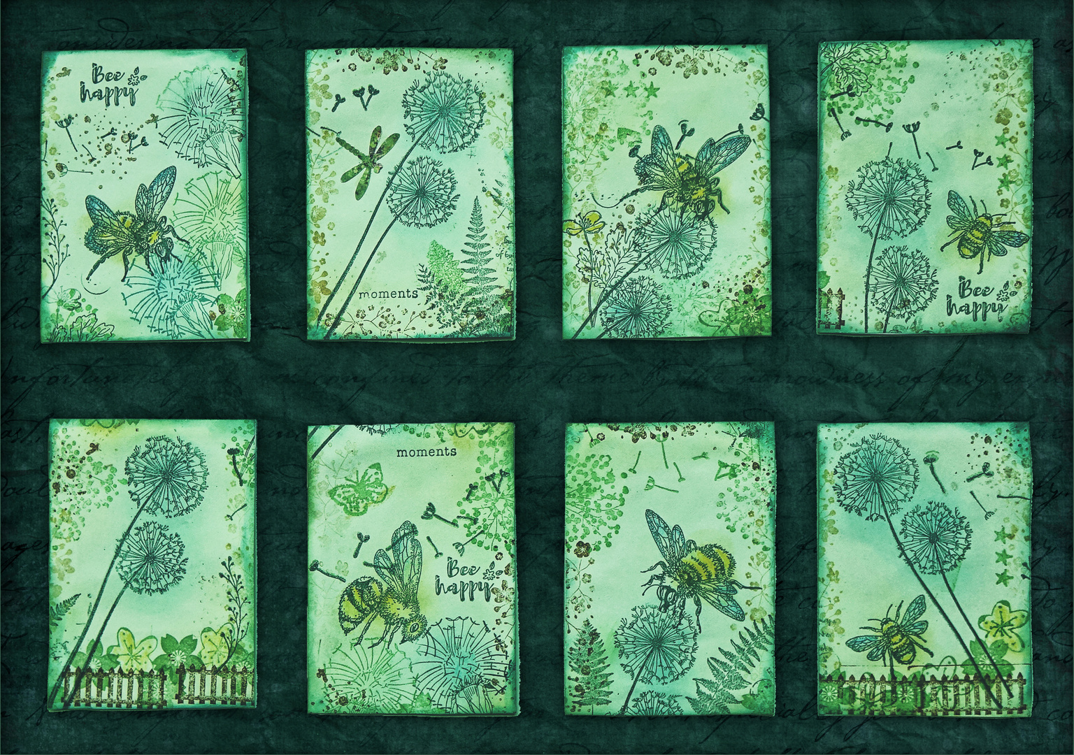 ATC Cards " Pusteblumen"