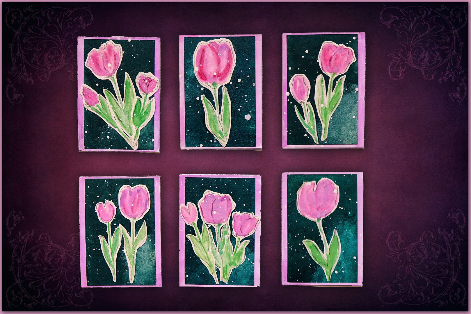 ATC Card‘s „Tulpenzeit“