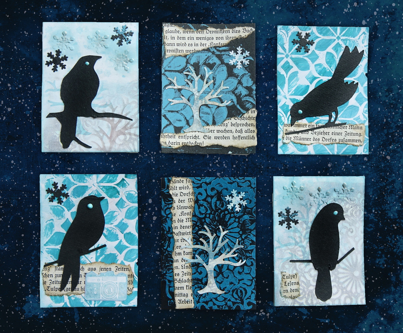 ATC Cards "Winter magic Moments"