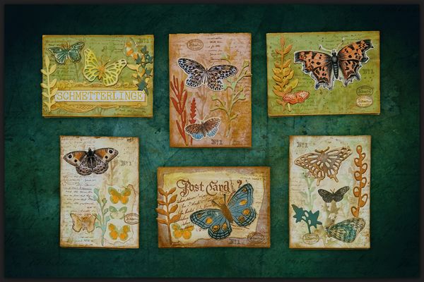 ATC Karten "Schmetterlinge"