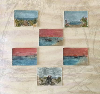 ATC Karten: "Sehnsuchtsort Meer"