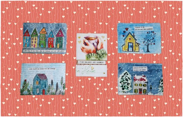 ATC Karten: "Zuhause"