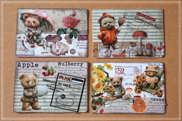 ATC - zum Welttag des Teddybären