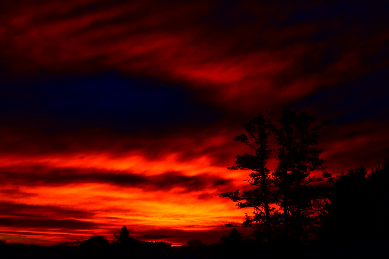 Atemberaubender Sonnenuntergang 