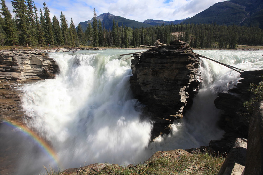 " Athabasca Falls "