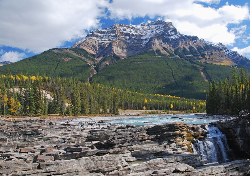 Athabasca Falls @Jasper NP