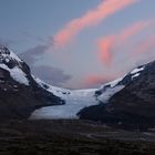 Athabasca Glacier sunset