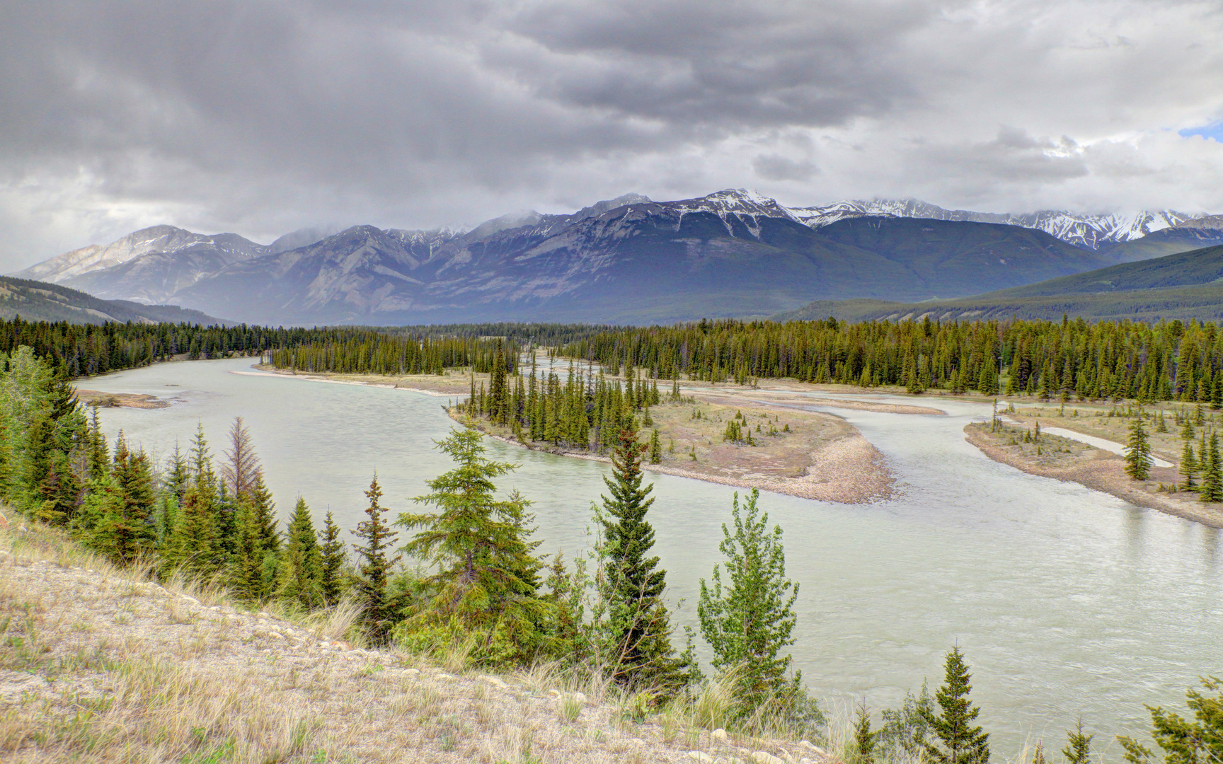 Athabasca River near Jasper