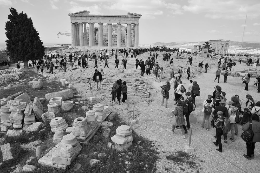 Athen 4 : Gewusel auf dem Heiligen Berg