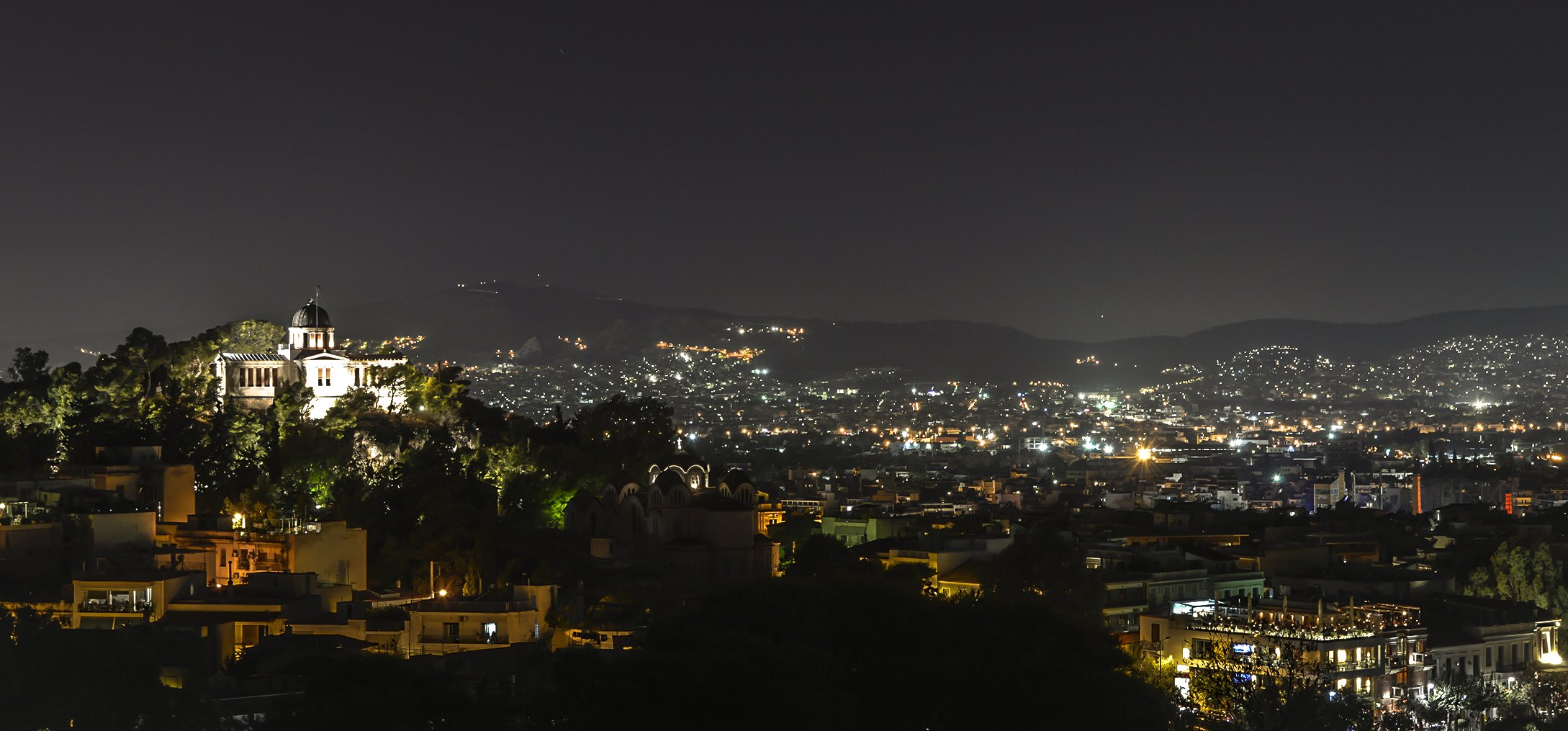 Athen bei Nacht 2