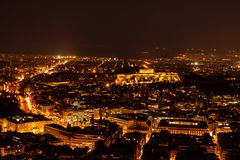 Athen bei Nacht