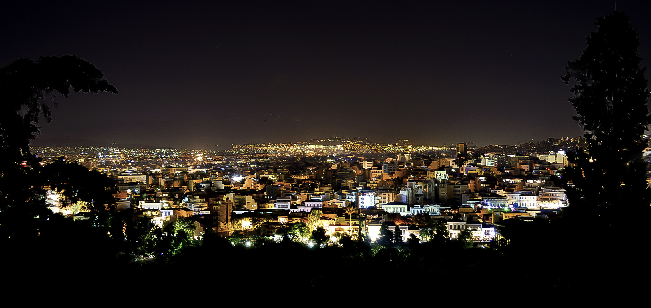 Athen bei Nacht