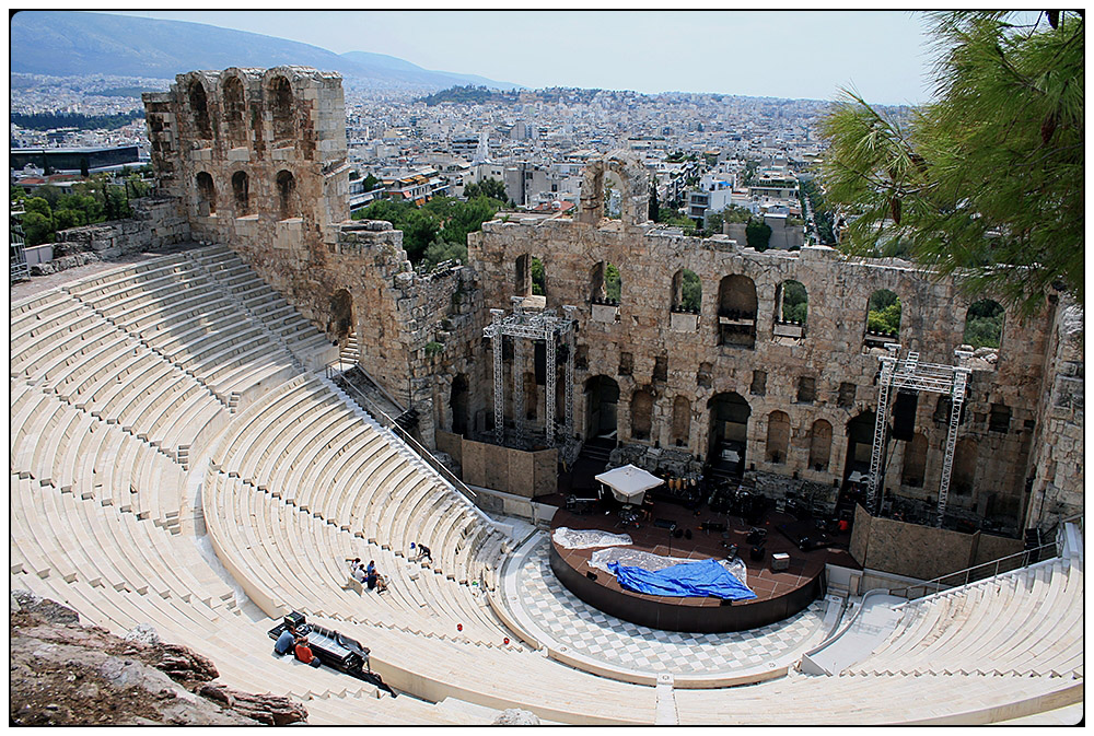 Athen - Blick ins Theater