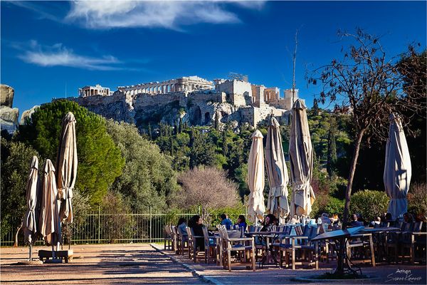 Athen - Café mit Aussicht | Athens - Café with a view