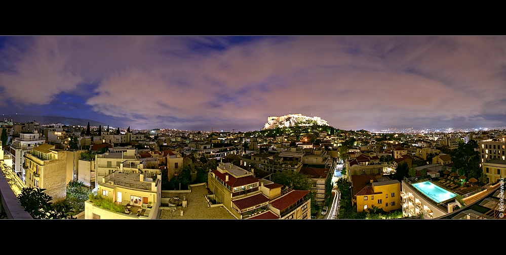 Athen @ Night - Panorama